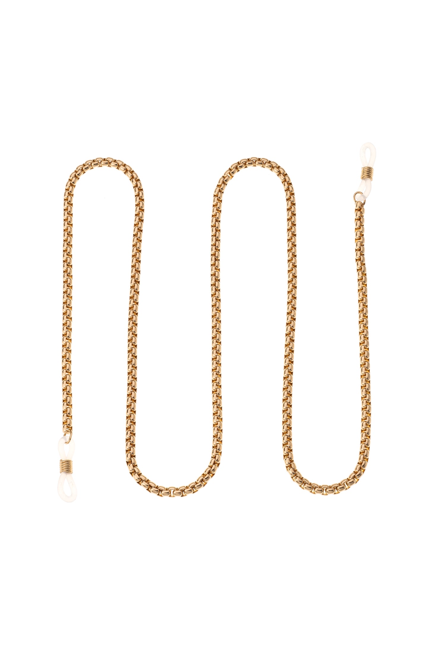Linked Up Glasses Chain in gold