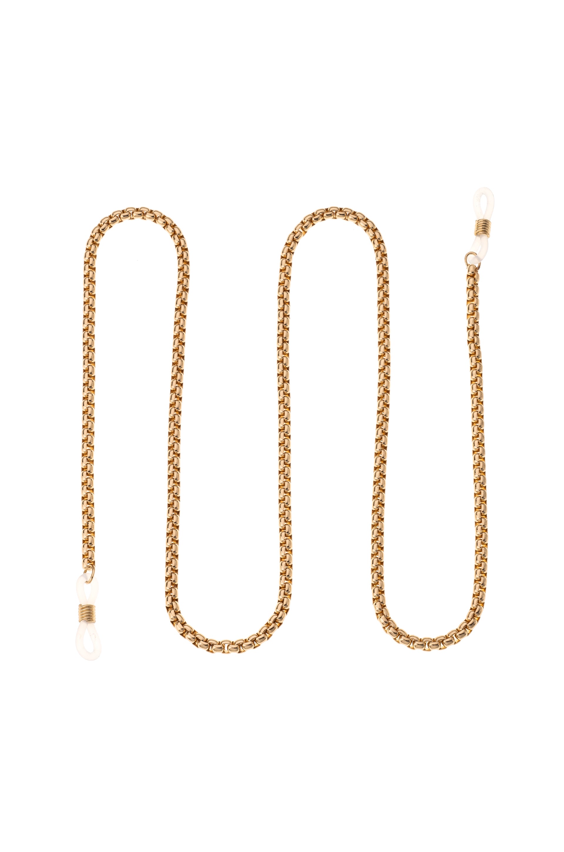 Linked Up Glasses Chain in gold