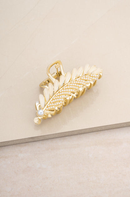 Greek Goddess Hair Claw on slate