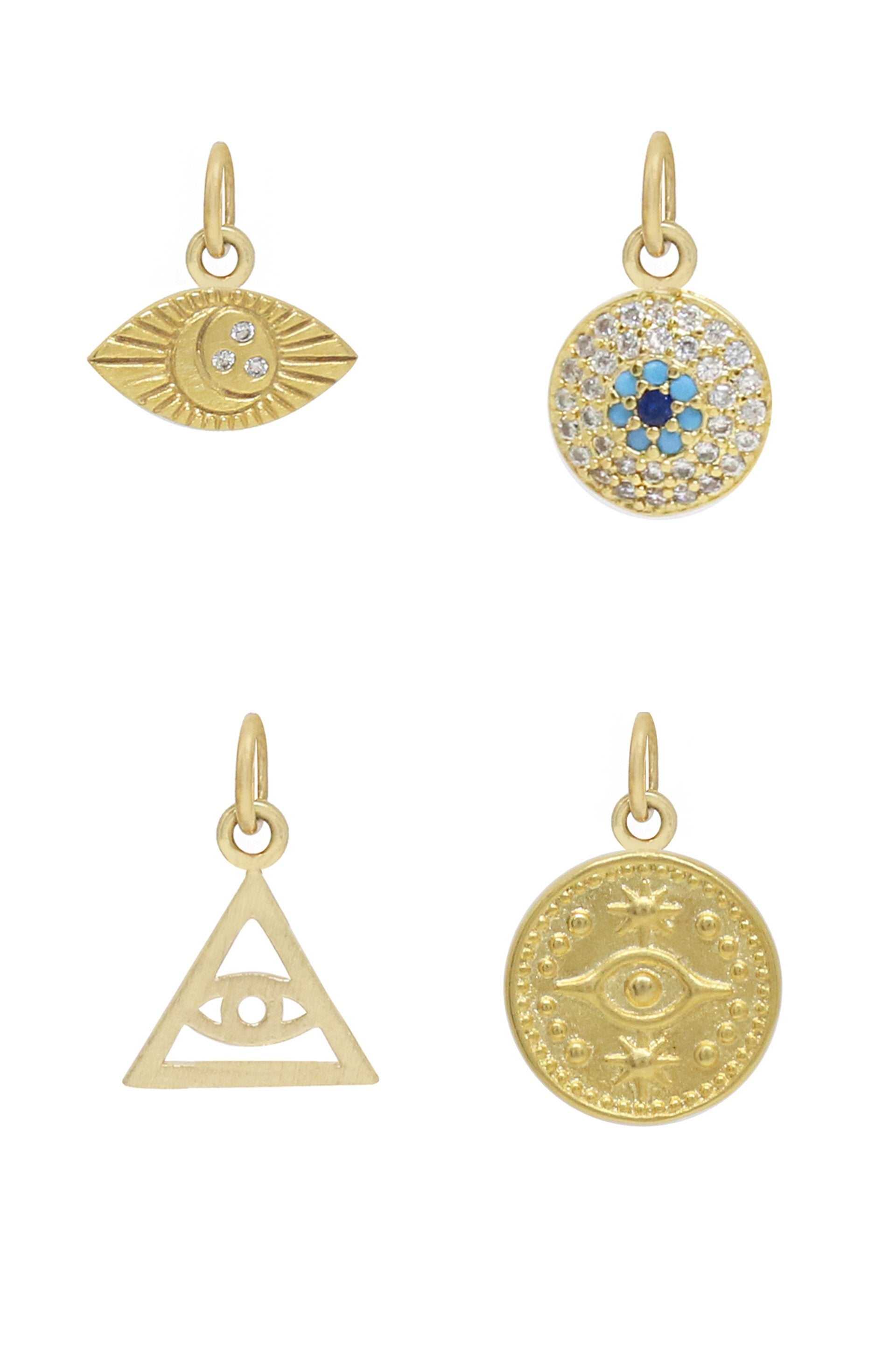 Spiritual High Interchangeable Charm Necklace on white background  2